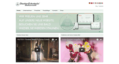 Desktop Screenshot of eckstein-kosmetik.de